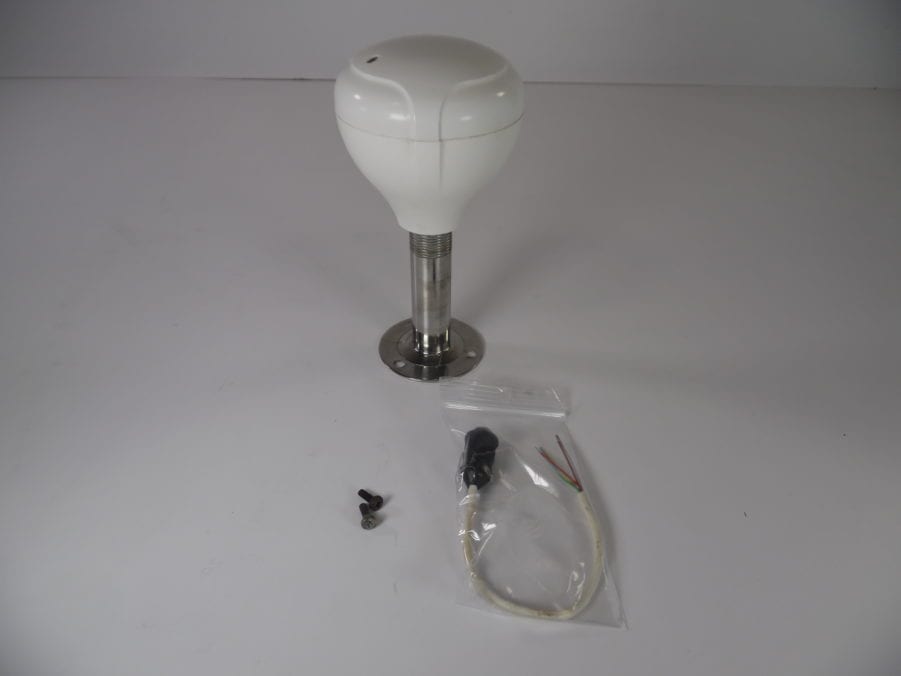 Raymarine Raystar 125 GPS Antenna w/ SS Short Base E32042 90 Day Warr