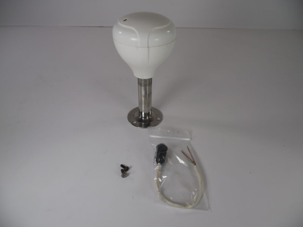 Raymarine Raystar 125 GPS Antenna w/ SS Short Base E32042 90 Day Warr