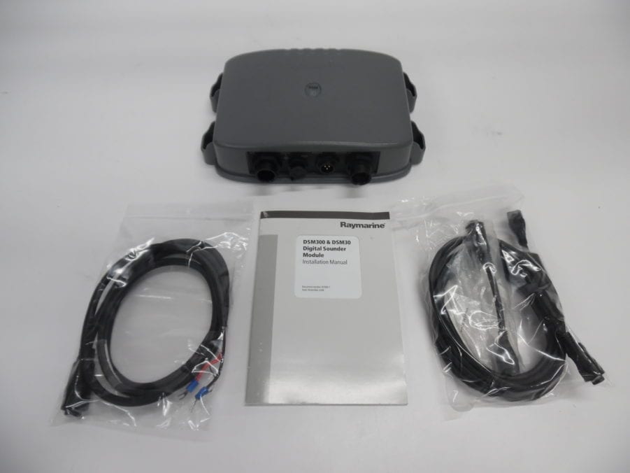 Raymarine DSM30 Sounder Module - Updated + Cables & Manual - 90 Day Warr