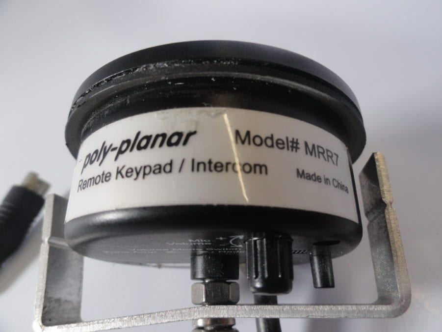 Poly-Planar MRR7 Marine Remote Keypad/Intercom - Free US Shipping - Image 4