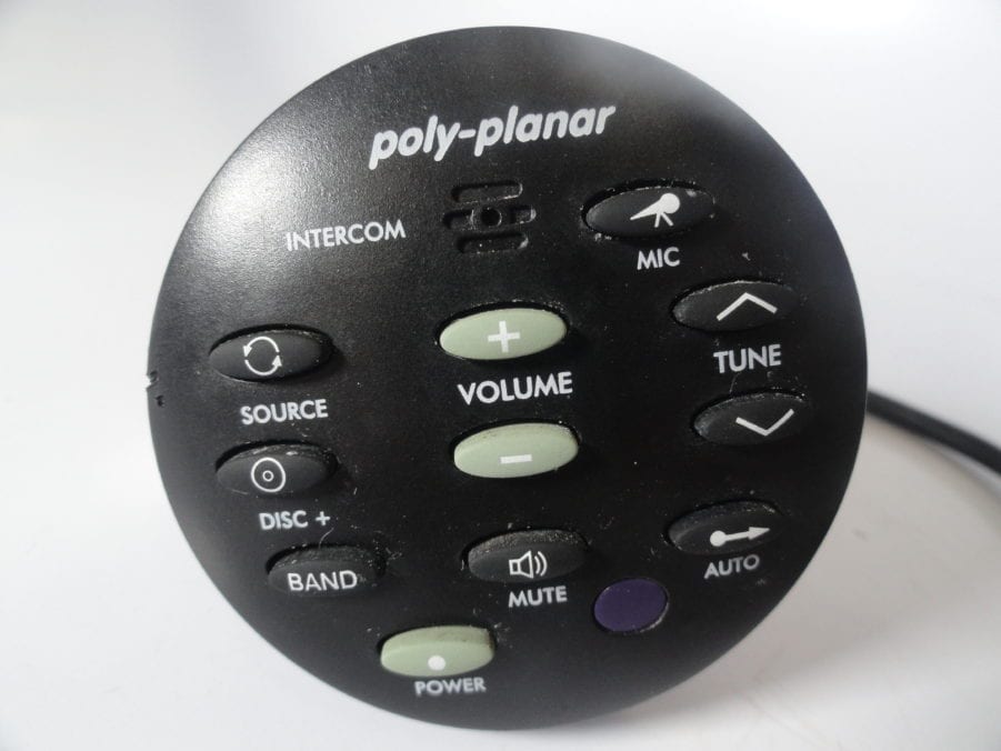 Poly-Planar MRR7 Marine Remote Keypad/Intercom - Free US Shipping
