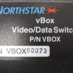 Northstar VBOX Video Data Switch for Northstar 1202 display TESTED GOOD - Image 7