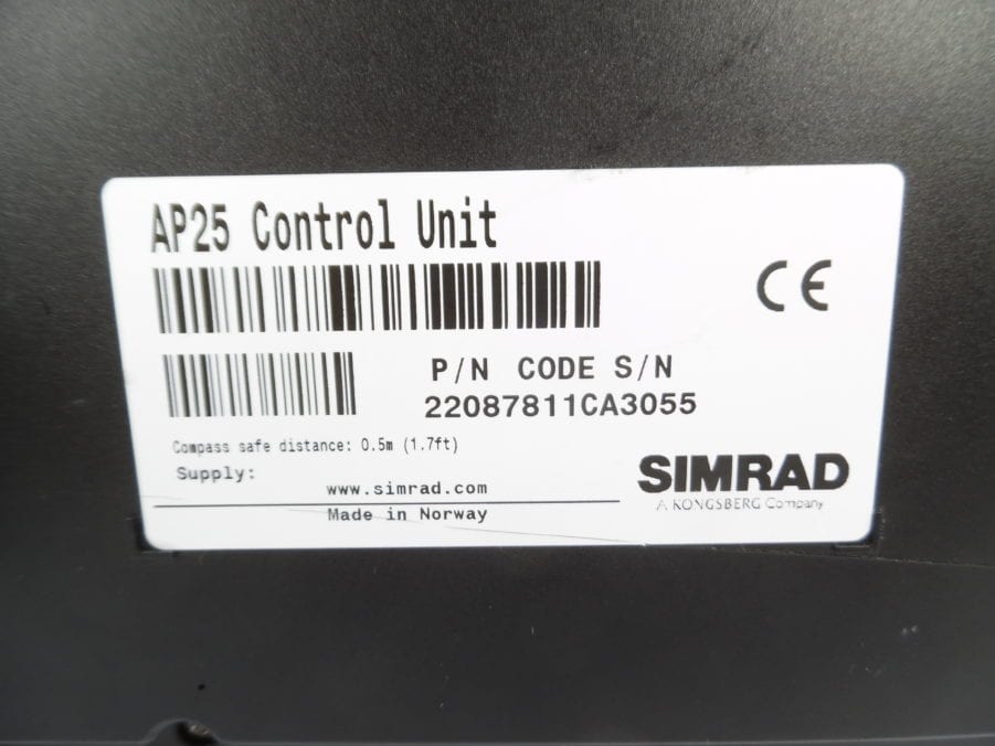 Simrad AP25 Autopilot Control Head - 22087811 Wheelhouse Condition - Tested! - Image 8