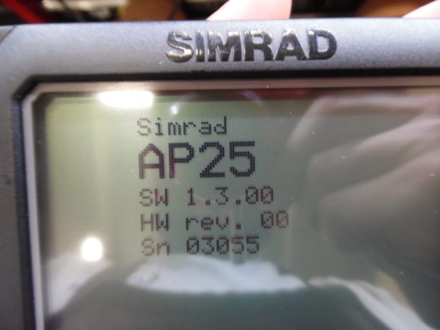 Simrad AP25 Autopilot Control Head - 22087811 Wheelhouse Condition - Tested! - Image 2