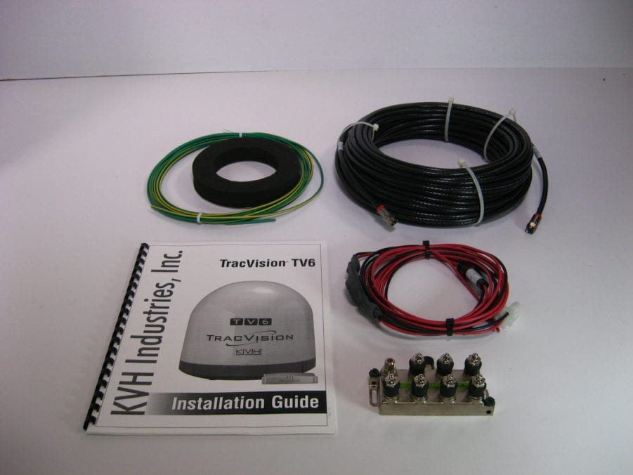 KVH Tracvision TV 6 TV6 24” Dish  U.S. LNB Marine Satellite System TESTED - Image 11