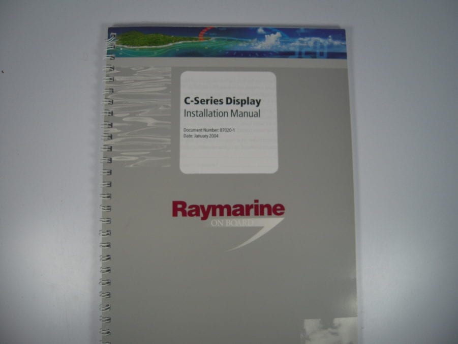 Raymarine C-Series Display Installation Manual - Free Shipping - Image 3