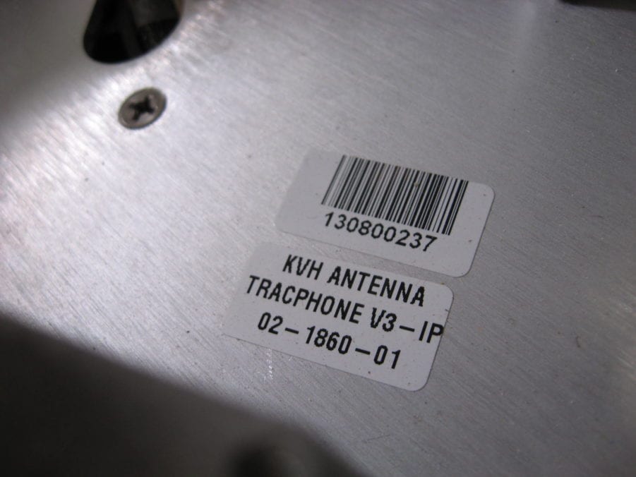 KVH Tracphone Mini-VSAT V3-IP V3ip Working Antenna Replacement - Image 11