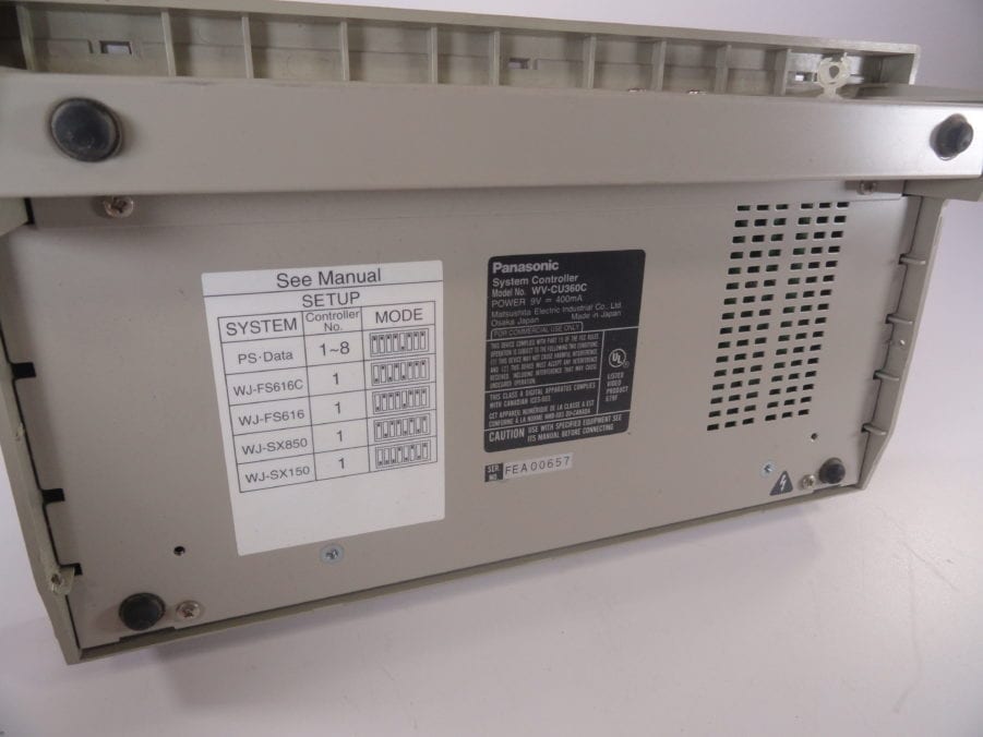 Panasonic WV-CU360C System Controller - Free US Shipping - Image 7