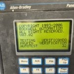 Allen Bradley PanelView 300 Ser. B  FRN. 4.46 24 V 2711-K3A10L1 AS-IS - Image 2