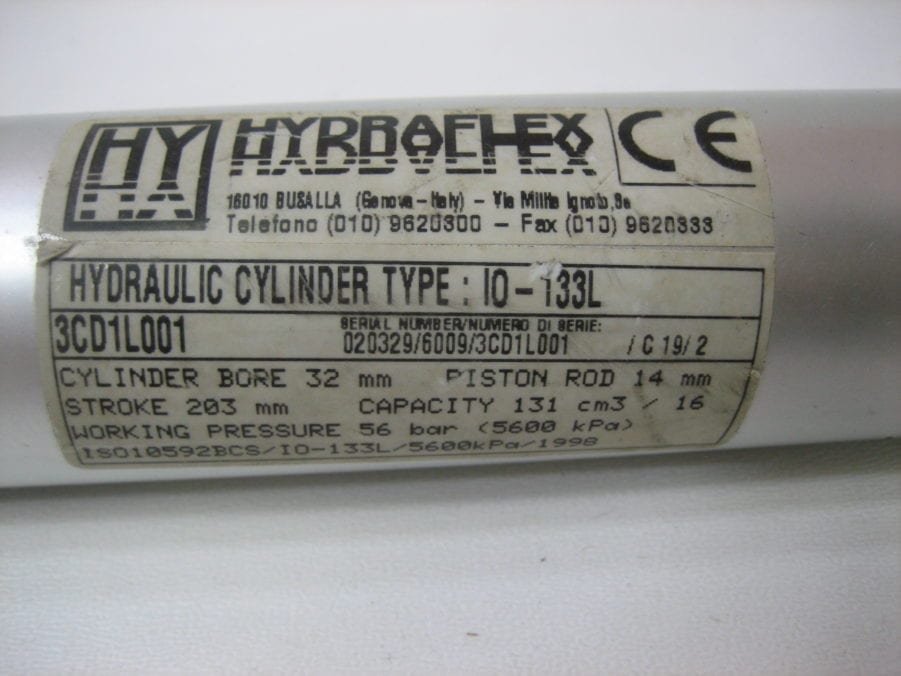 Hydraflex IO-133L Hydraulic Sterndrive Steering Cylinder Volvo Penta Mercuiser - Image 4