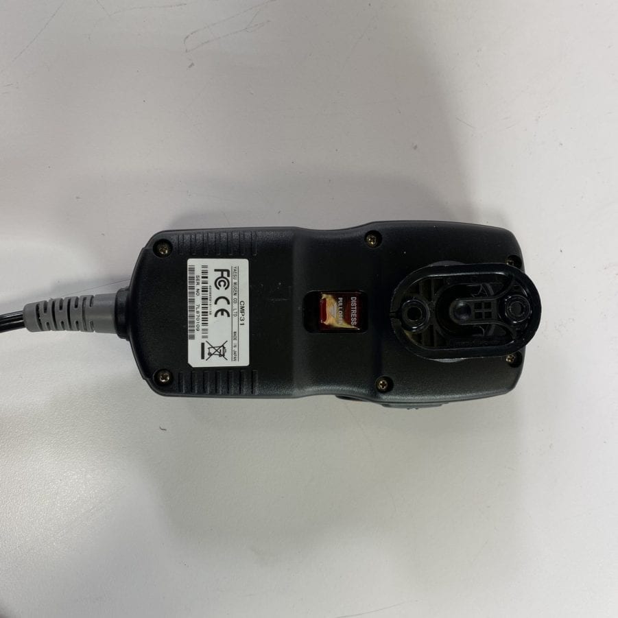 Standard Horizon CMP31 RAM 3+ VHF Radio Microphone Mic + Clip BLACK - Image 4