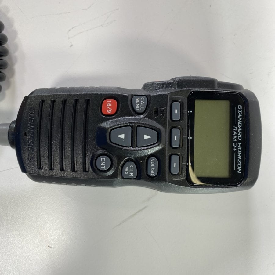 Standard Horizon CMP31 RAM 3+ VHF Radio Microphone Mic + Clip BLACK - Image 6
