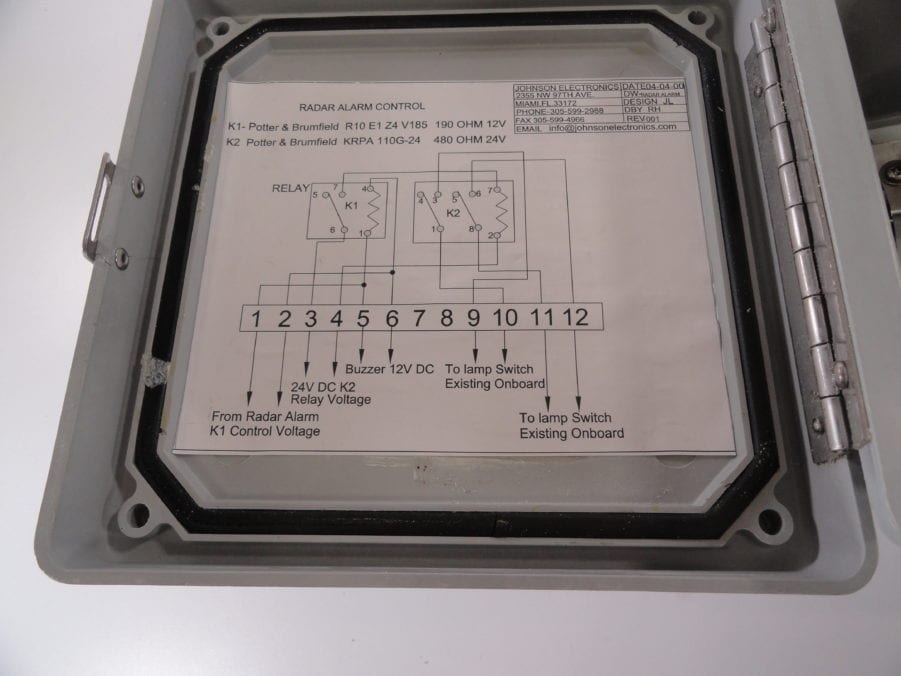 Johnson Electronics Radar Alarm Control Box - Free US Shipping - Image 5
