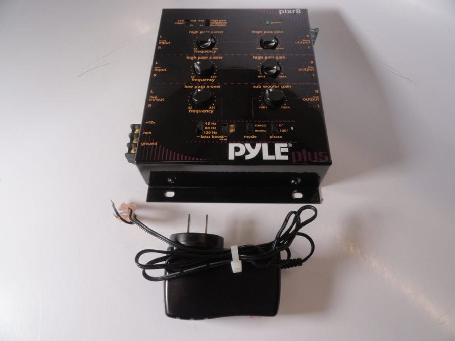 Pyle PLXR8 3-Way Electronic Crossover - Free US Shipping