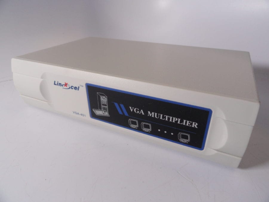 Linxcel VGA-401 4 Way Auto SVGA Monitor Splitter - Free US Shipping - Image 2