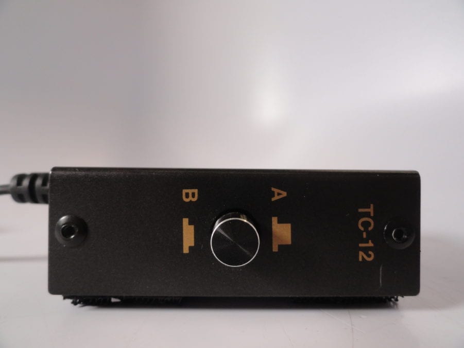 TC-12 Stereo RCA Audio L/R AB Switch Selector - Free US Shipping