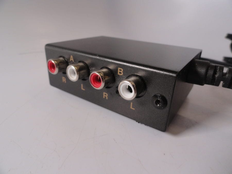 TC-12 Stereo RCA Audio L/R AB Switch Selector - Free US Shipping - Image 4