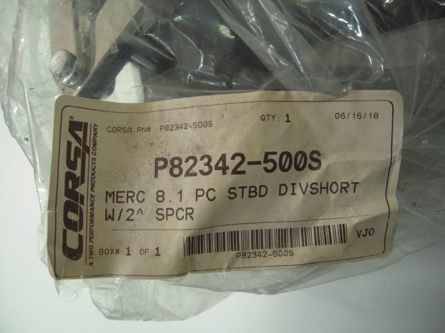 Corsa *NEW* P82342-500 Performance Exhaust Diverter W/ Actuator CROWNLINE BOATS - Image 3