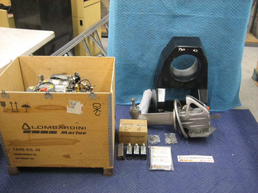 Lombardini *COMPLETE NEW* LDW 702M Diesel 20hp 4 Stroke Marine Sail Drive System