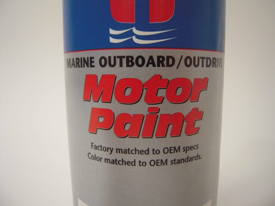 Tempo *QTY 2* 036925 Johnson Evinrude White Motor Touch Up Spray Paint *1977-80* - Image 3