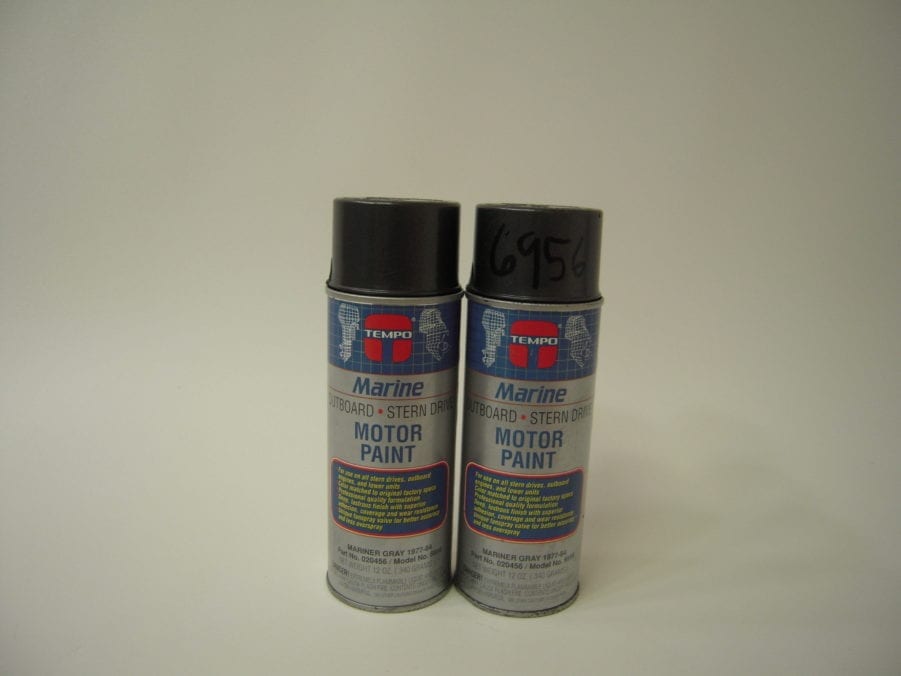 Tempo *QTY 2* 020456 Mariner Gray Motor Spray Paint/ Touch Up *1977-84 MOTORS*