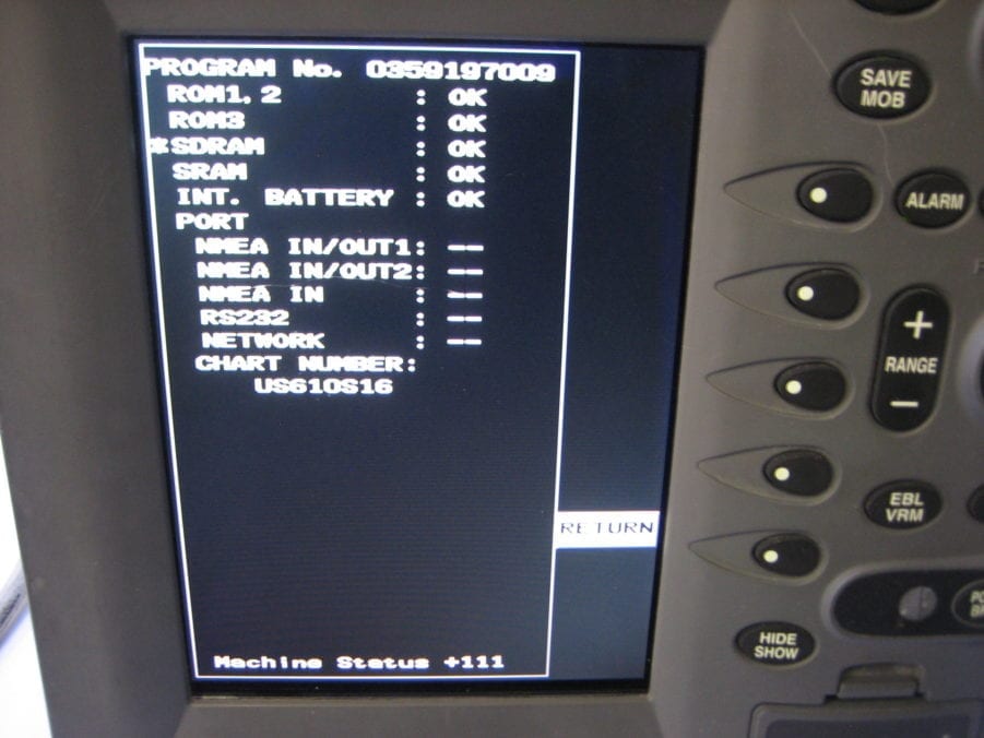 Furuno GD-1700c 7" Navnet Navionics Chartplotter VX1 Display -- Tested/Updated! - Image 12