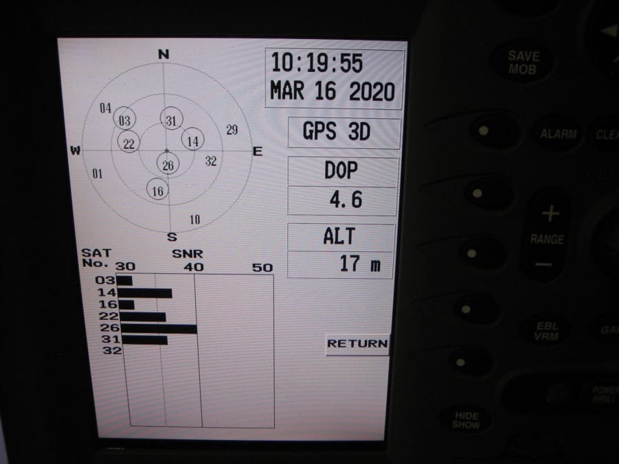 Furuno GD-1700c 7" Navnet Navionics Chartplotter VX1 Display -- Tested/Updated! - Image 9