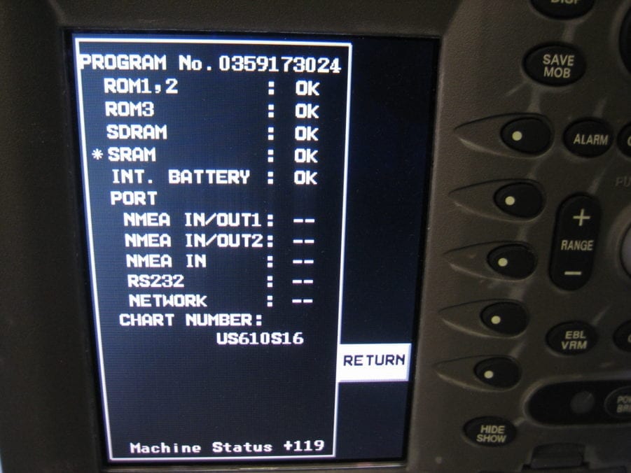 Furuno GD-1700c 7" Navnet Navionics Chartplotter VX1 Display -- Tested/Updated - Image 11
