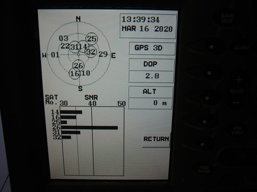 Furuno GD-1700c 7" Navnet Navionics Chartplotter VX1 Display -- Tested/Updated - Image 8
