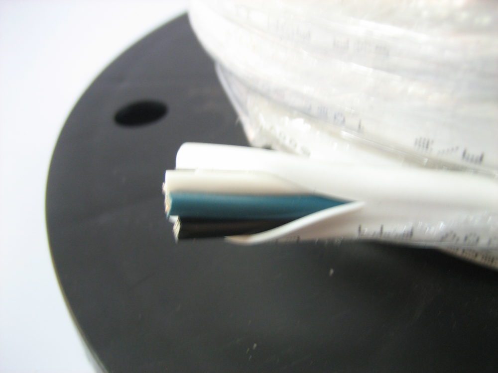 NEW 250' FT SPOOL* 14awg/3 14/3 Tinned Triplex Flat Marine Boat Power ...