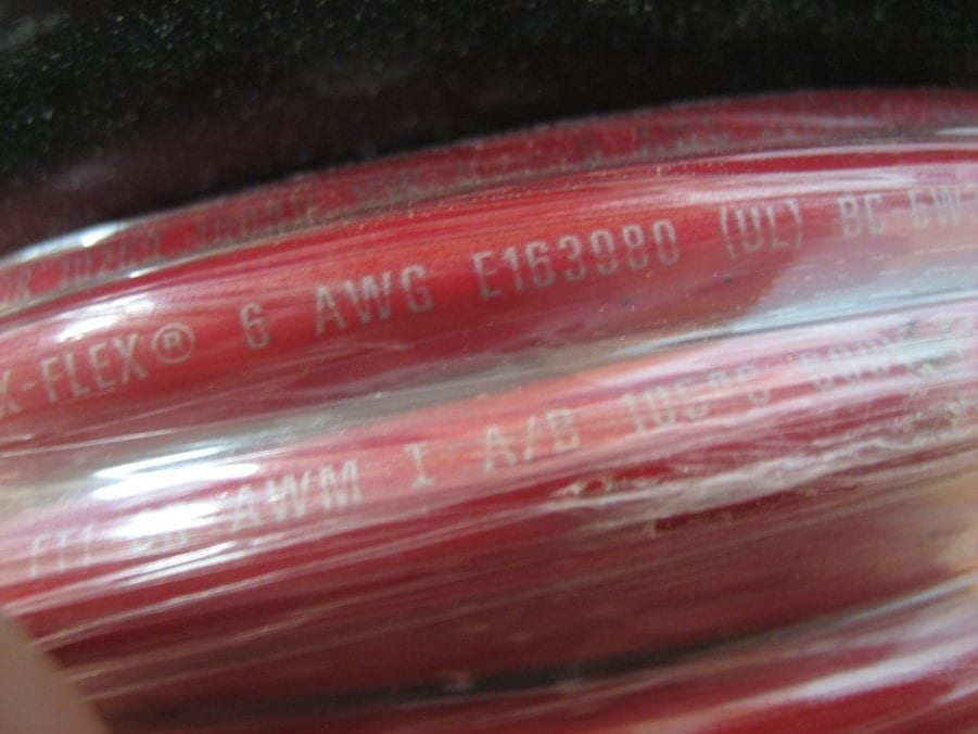 Cobra Wire & Cable X-Flex NEW 100' FT RED SPOOL Tinned Marine Boat 6 AWG Power - Image 5
