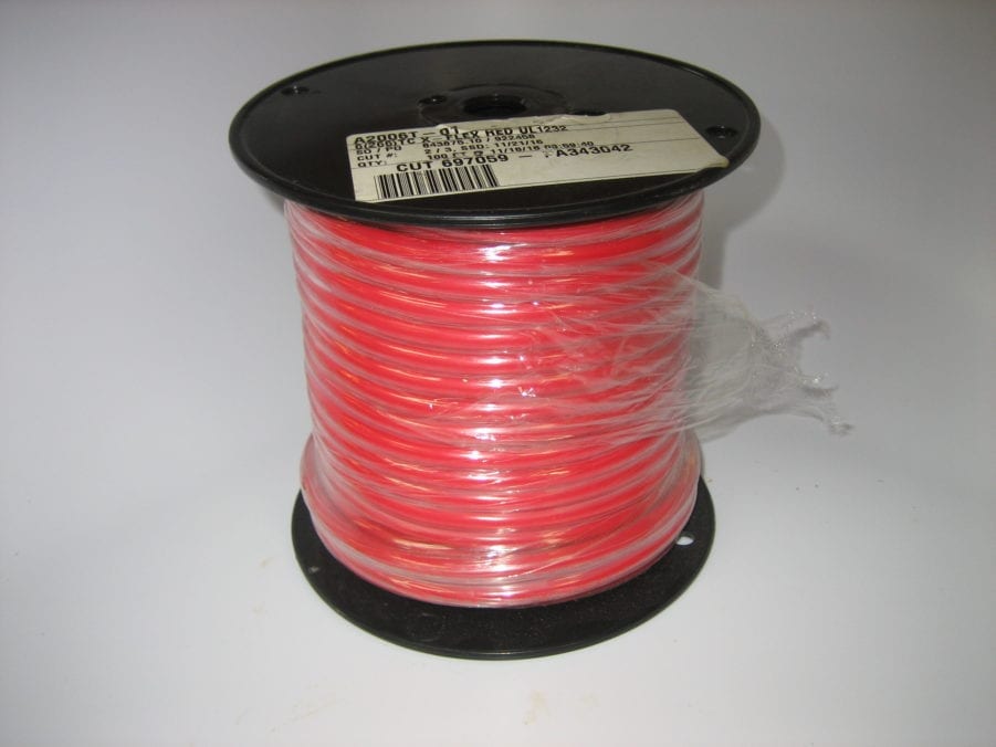 Cobra Wire & Cable X-Flex NEW 100' FT RED SPOOL Tinned Marine Boat 6 AWG Power