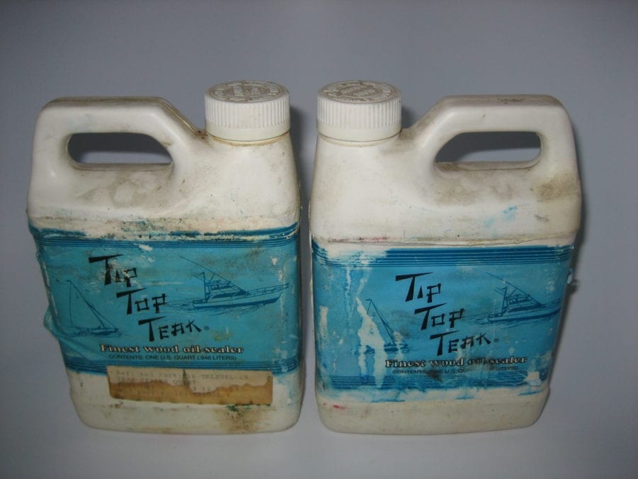 Tip Top Teak **LOT OF 2 QUARTS BLEM STOCK** WoodOil Sealer for Marine