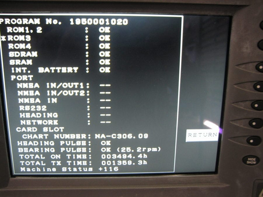 Furuno RDP-139 10.4" Navnet VX1 C-MAP NT - TESTED/UPDATED - Image 11
