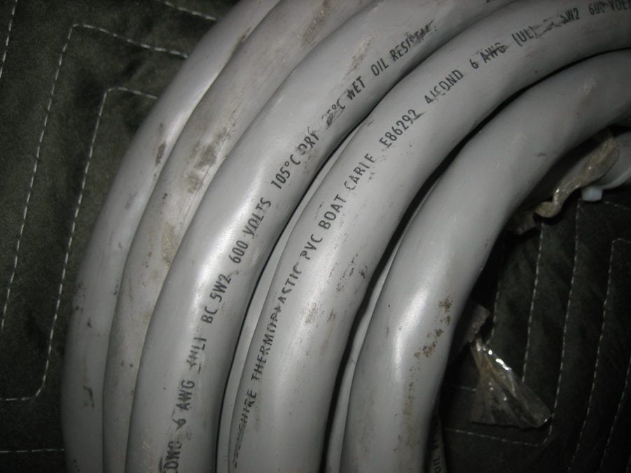 Berkshire 50'+ 6awg 4 conductor 6/4 Marine Boat Tinned Shorepower Cable Wire - Image 3