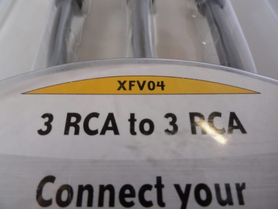 Pair of Ixos XFV04 3 RCA to 3 RCA Component Connector Cables - Free US Shipping - Image 3