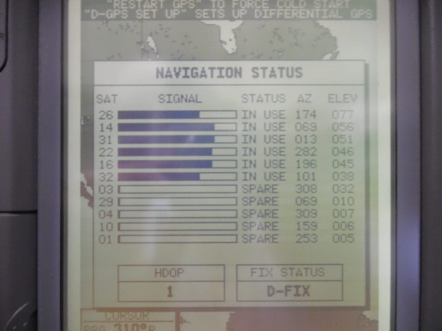 Raytheon RC520 ChartPlotter/GPS Display w/ Suncover - Tested 90 Day Warr - Image 5