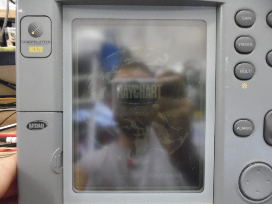 Raytheon RC520 ChartPlotter/GPS Display w/ Suncover - Tested 90 Day Warr - Image 2