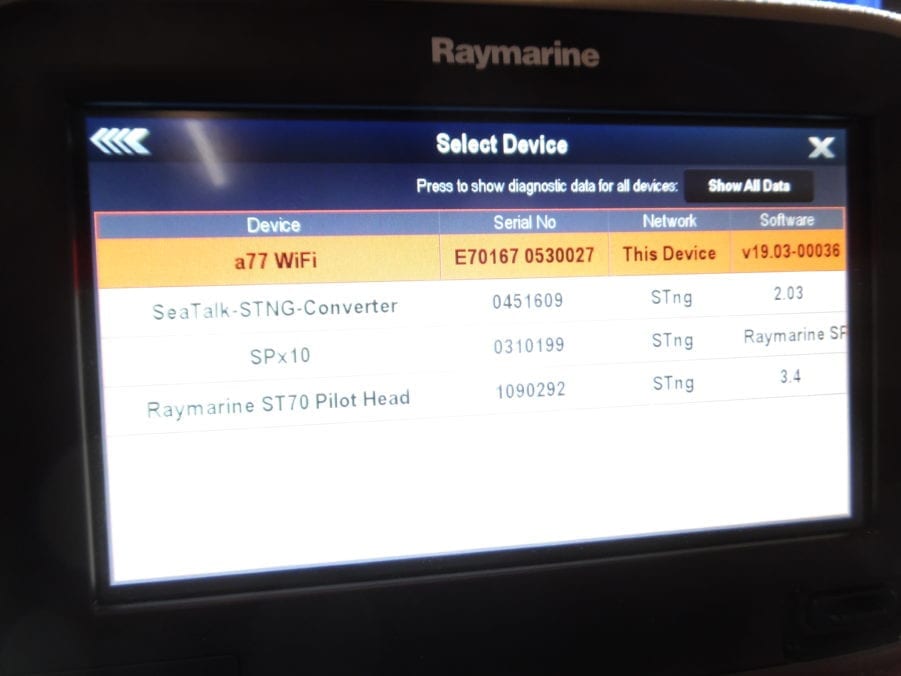 Raymarine Autopilot Computer E12198 X10 Smartpilot SPX10 X10 90