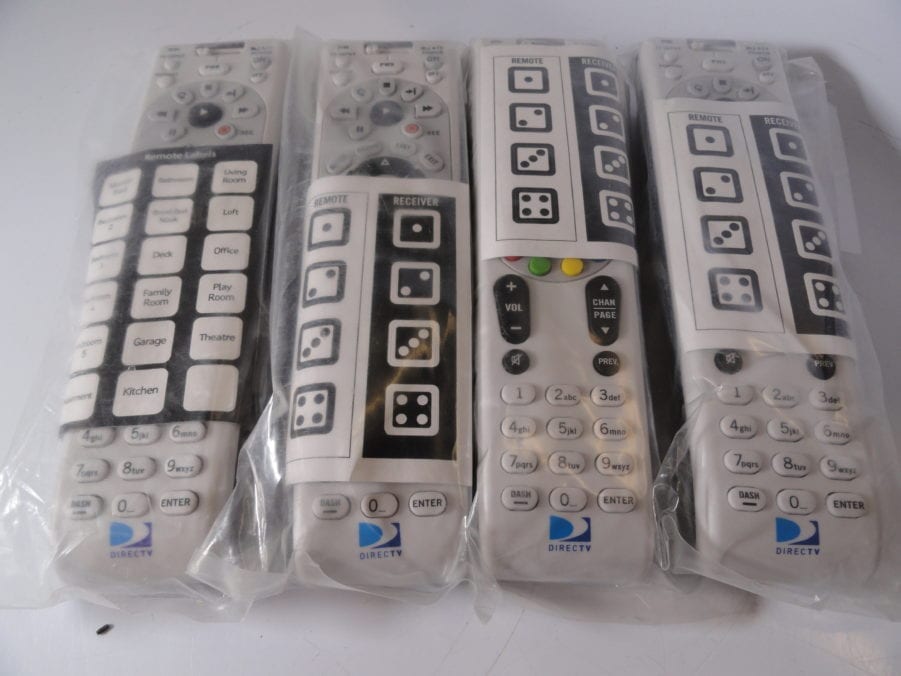 DirecTV RC65 Universal Remote Controls (QTY 4) - Free US Shipping
