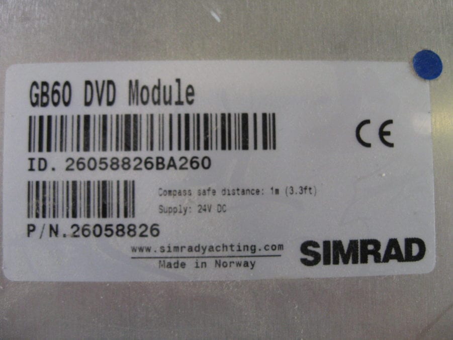 Simrad GB60 DVD MODULE - Great Condition - Image 6