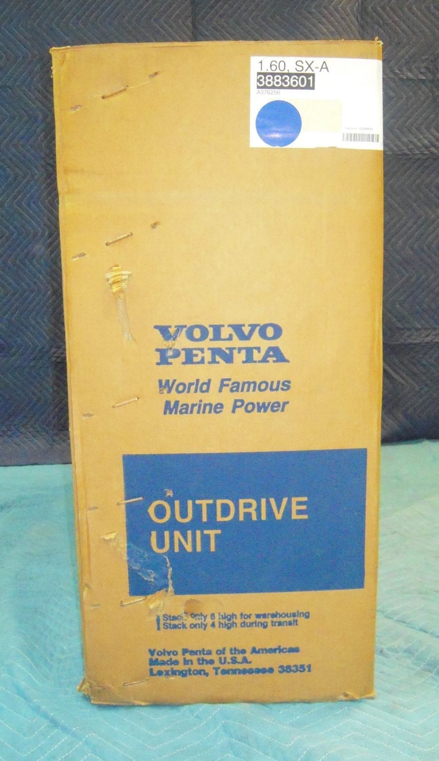 Volvo Penta SX-A 1.60 #3883601 Stern-drive Outdrive*COMPLETE*NEW-OLD STOCK* - Image 5
