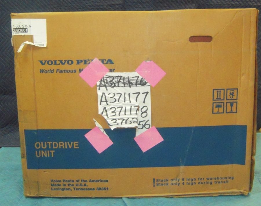 Volvo Penta SX-A 1.60 #3883601 Stern-drive Outdrive*COMPLETE*NEW-OLD STOCK* - Image 4