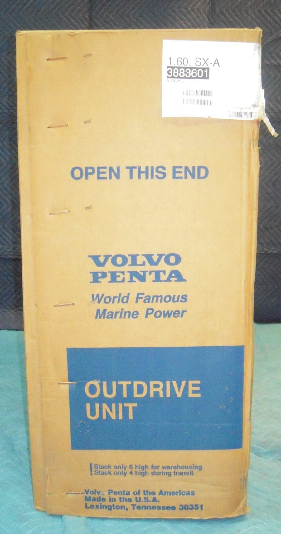 Volvo Penta SX-A 1.60 #3883601 Stern-drive Outdrive*COMPLETE*NEW-OLD STOCK* - Image 3