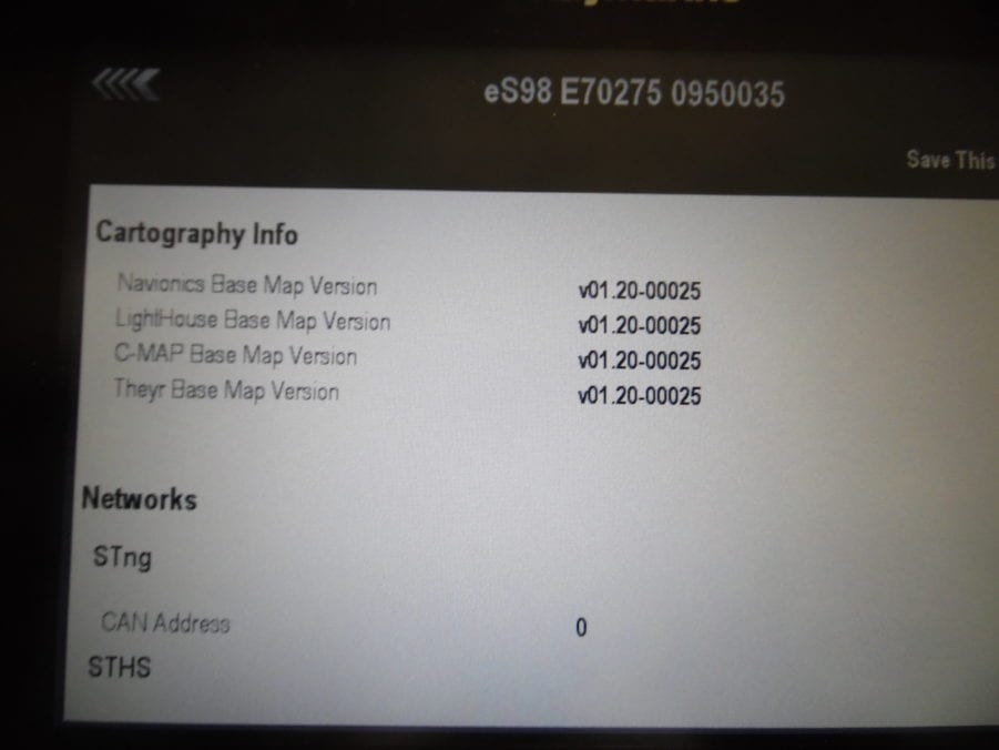 Raymarine eS98 eS Series HybridTouch Lighthouse MFD - Great Cond 90 Day Warranty - Image 8