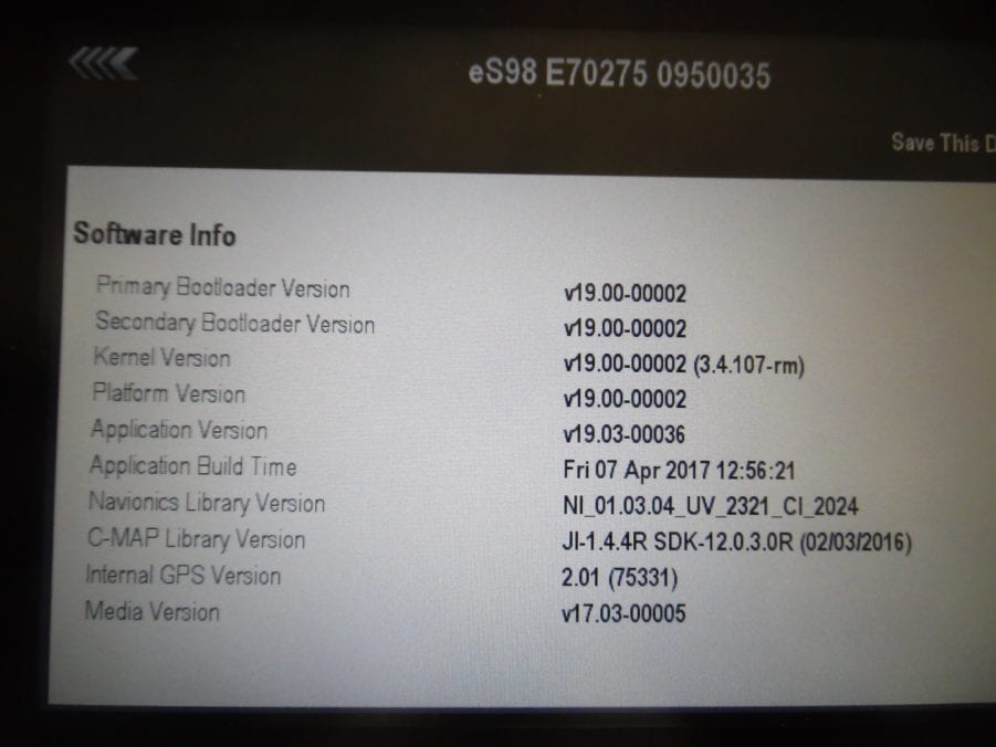 Raymarine eS98 eS Series HybridTouch Lighthouse MFD - Great Cond 90 Day Warranty - Image 7