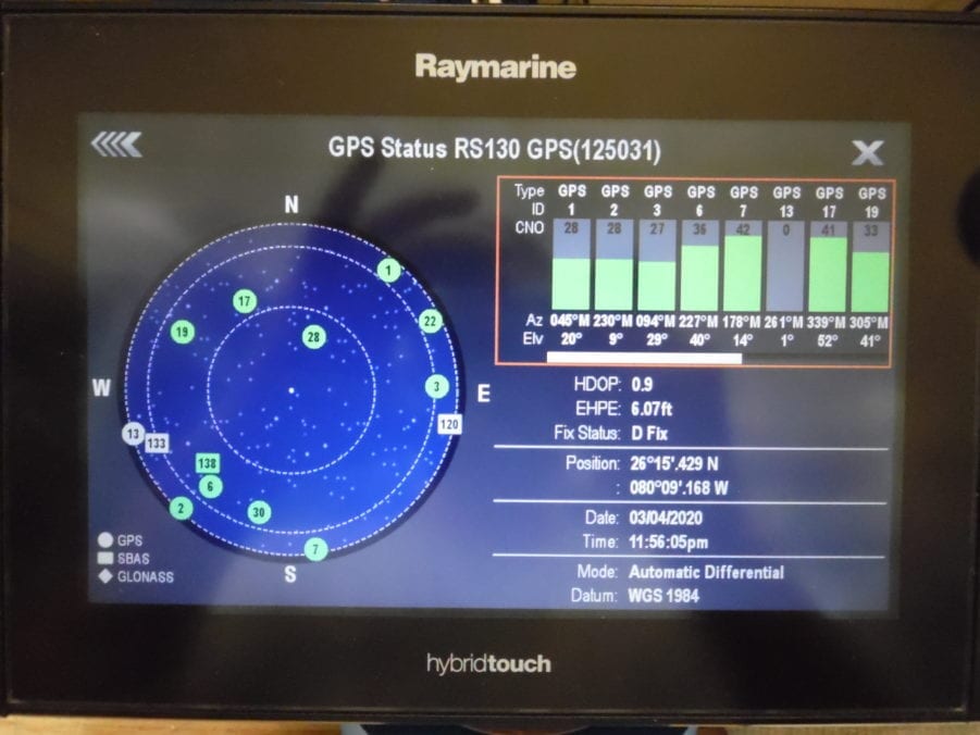 Raymarine eS98 eS Series HybridTouch Lighthouse MFD - Great Cond 90 Day Warranty - Image 5