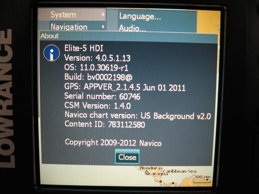 Lowrance Elite-5 HDI Display Gps/Chartplotter (Display Only) - Image 6