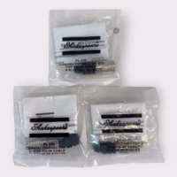 Shakespeare 35-40-0163-00 PL-259 W/ UG-176 Adapter For RG-58 Cable **Lot of 3**