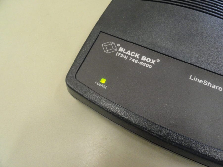 Black Box 120B LineShare Telephone Line Sharing Device - Free US Shipping - Image 2